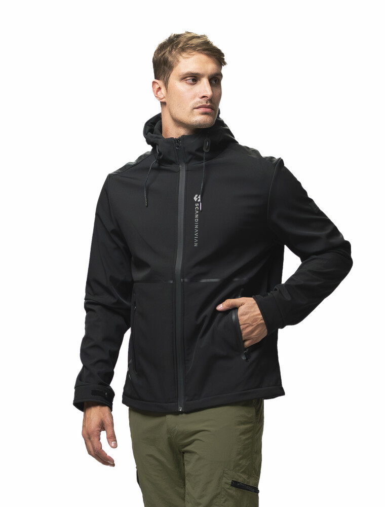 Campera Neopreno Scandinavian Santa Fe Negro