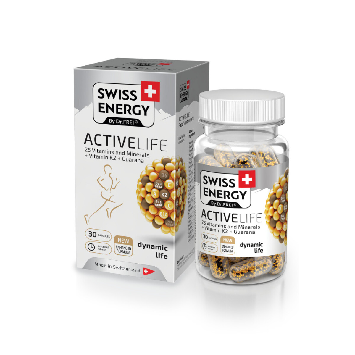SWISS ENERGY MULTIVIT ACTIVE LIFE 30CAPS 