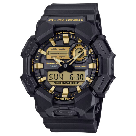 Reloj CASIO G-SHOCK GA010GB-1A9DR Resina Negro Esfera 52mm 0