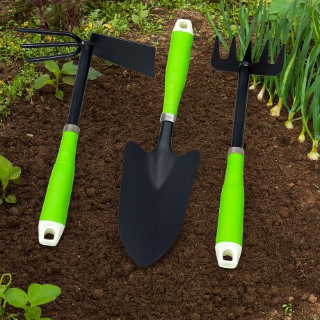 Conjunto De Herramientas Para Jardinería Con 3 Piezas Manual Conjunto De Herramientas Para Jardinería Con 3 Piezas Manual