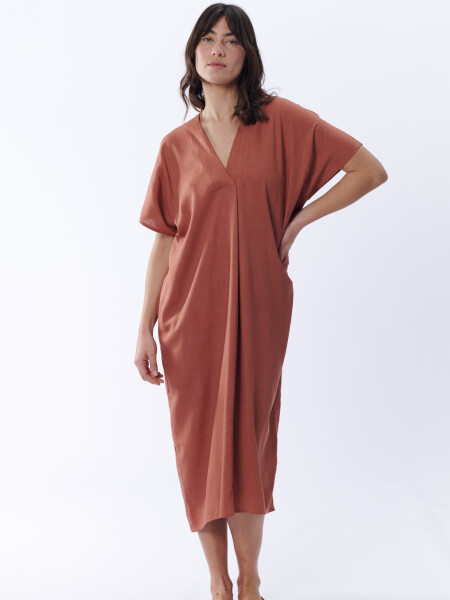 Vestido oversize Canela