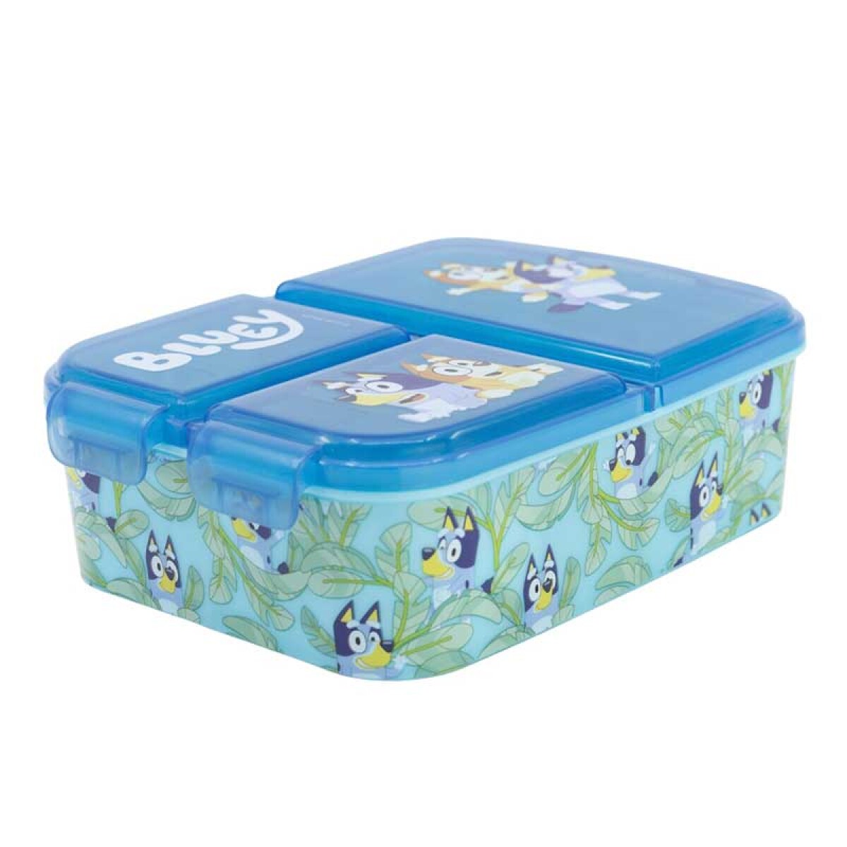 Vianda Compart Bluey con 3 Reparticiones 