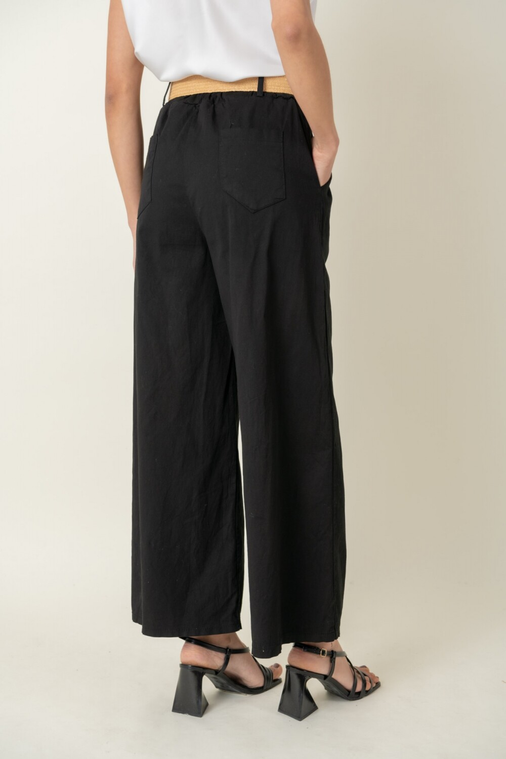 PANTALON OLIVO Negro