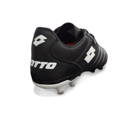 Championes Lotto Futbol de Cuero Black/White