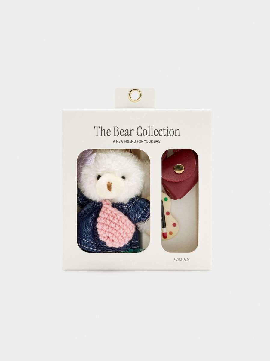 Llavero Charm Artista - The Bear Collection - multicolor 