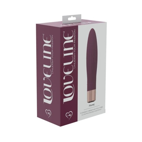 Mini Vibrador Loveline Fame Rojo