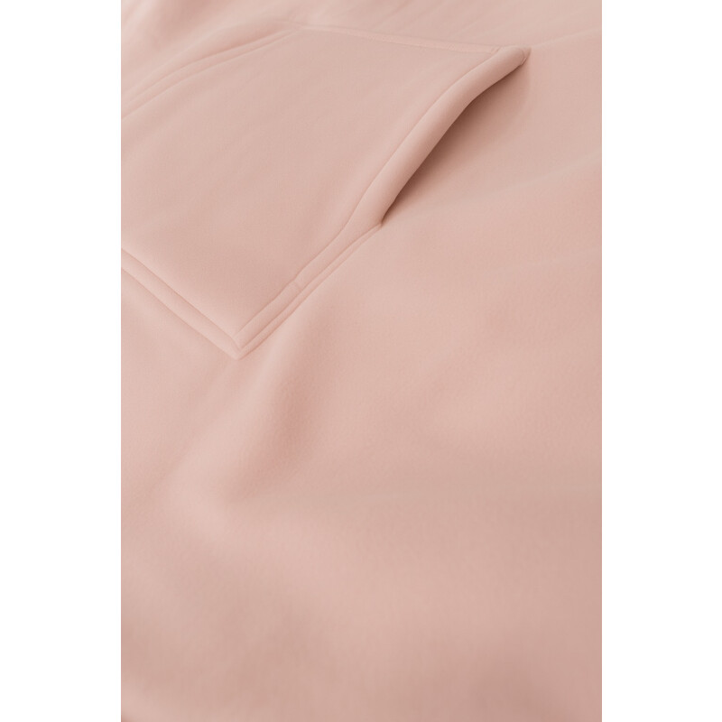 Buzo Manta Con Capucha Polar y Corderito unisex Rosa