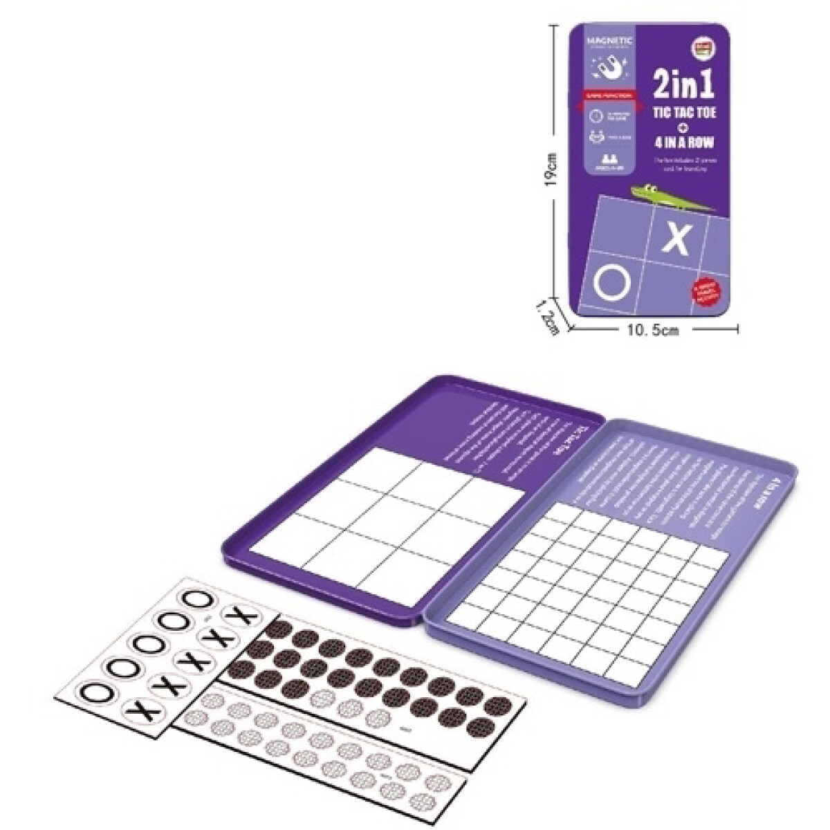 Juego Magnetico para llevar - 2 en 1 