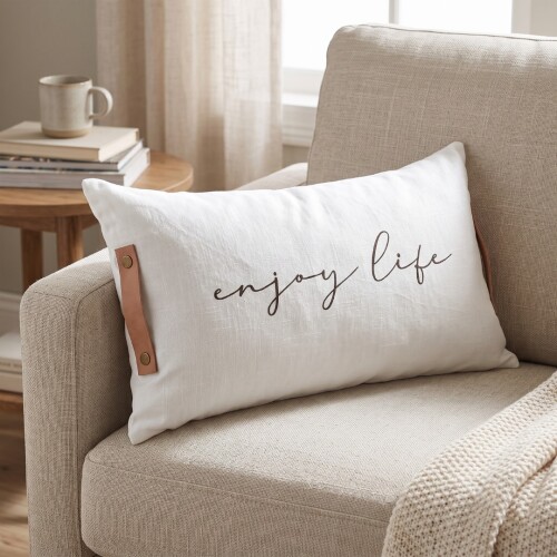 Almohadon Deco 60x36 Tusor - Pilar Enjoy