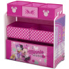 Organizador de juguetes Minnie Mouse Disney - 6 contenedores Organizador de juguetes Minnie Mouse Disney - 6 contenedores
