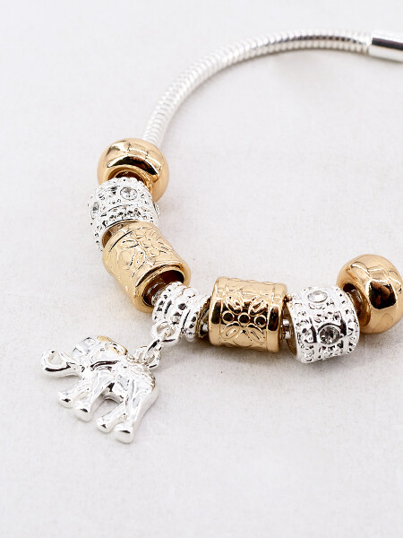 PULSERA DAFNE PLATEADO