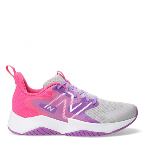 Championes de Mujer New Balance Rave Run V2 Gris - Fucsia - Violeta