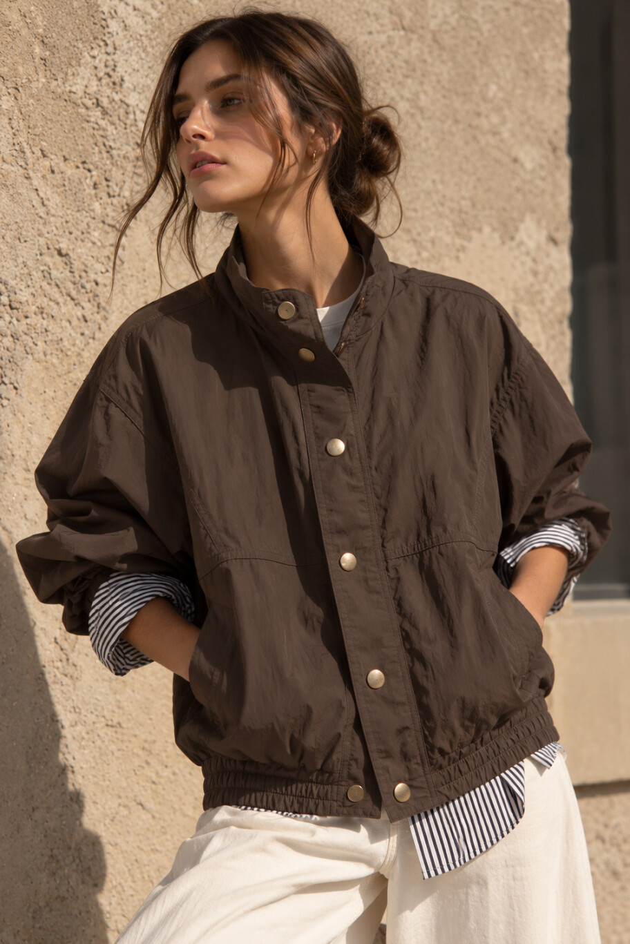 Chaqueta Jojoba Chocolate