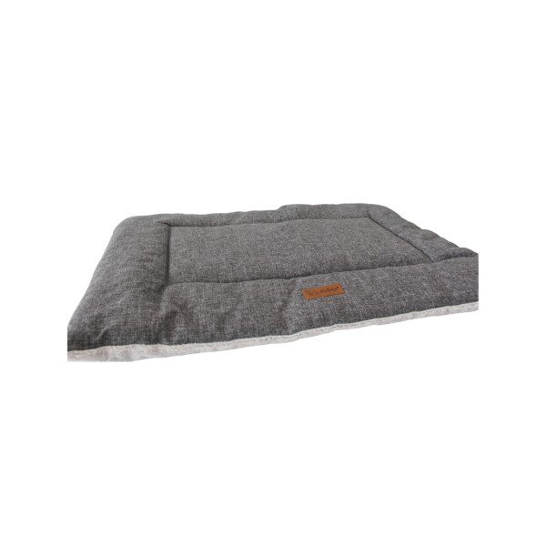 SOFT PET MATTRESS LARGE VR01 GREYWHITE PLUSH SOFT PET MATTRESS LARGE VR01 GREYWHITE PLUSH