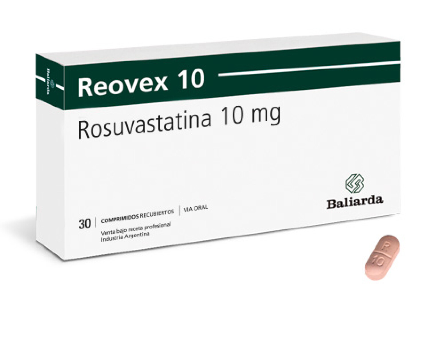 Reovex 10mg 30 Comprimidos 