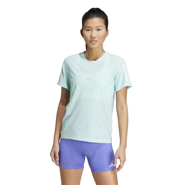 Remera Adidas Own The Run Verde