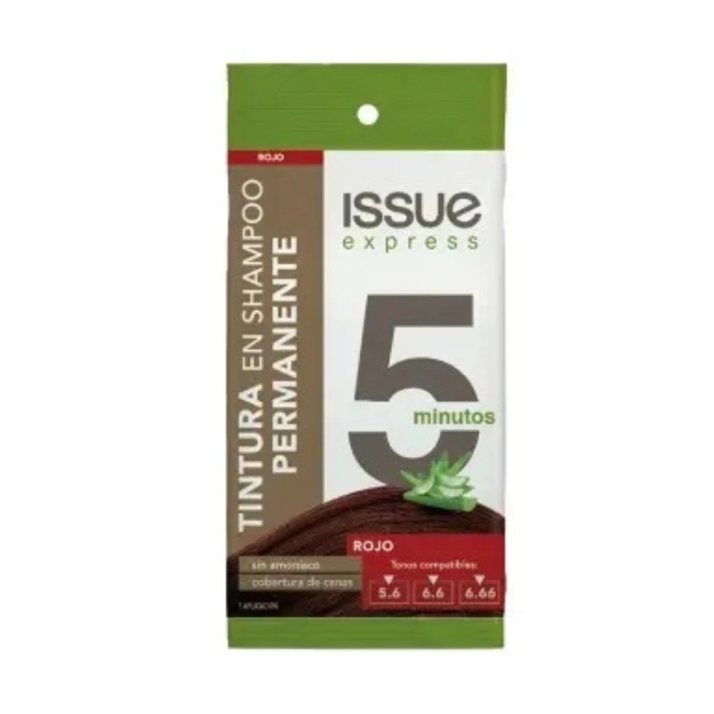 ISSUE TINTE EXPRESS 5 MINUTOS TONO ROJO
