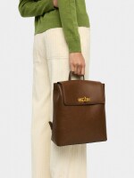 Mochila Con Cierre Giratorio camel
