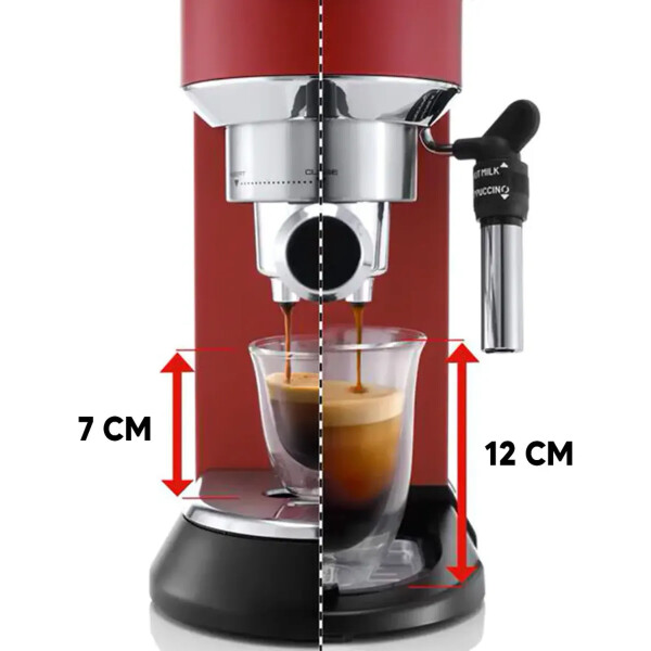 Cafetera Espresso Delonghi Dedica Style Ec685w ROJ