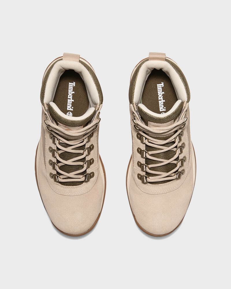 Botas White Ledge Mid Waterproof Mujer Light Beige Suede