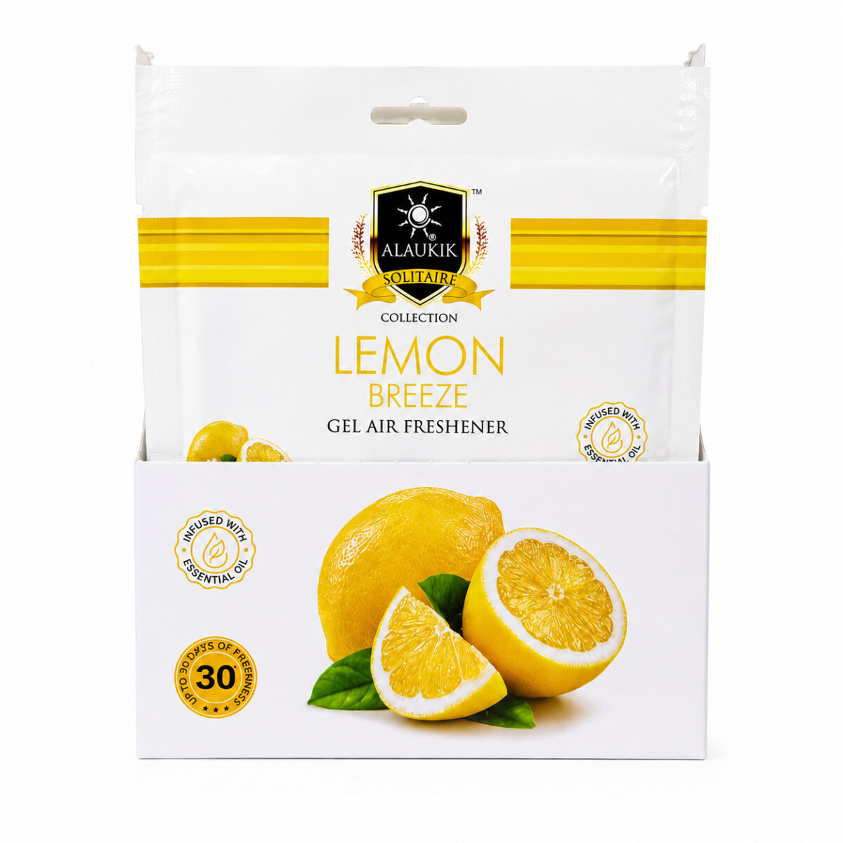 Ambientador en gel Alaukik 10g - Limón 