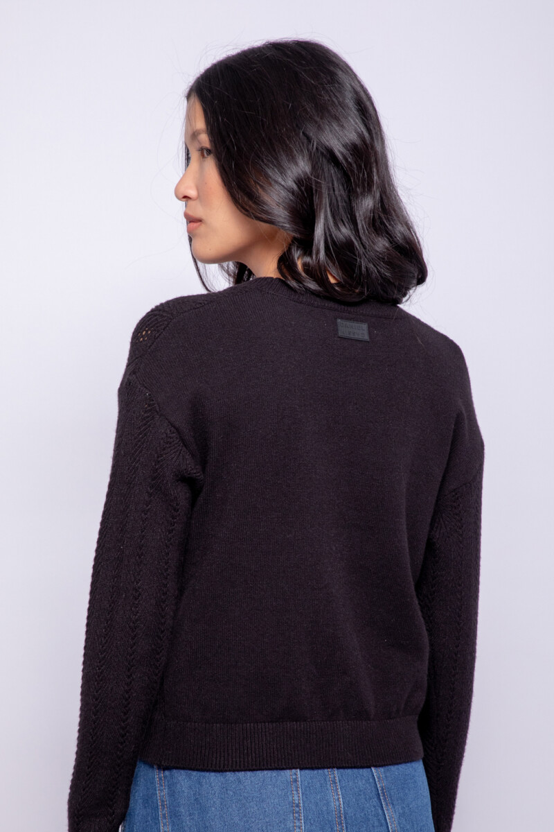 CARDIGAN COMETA Negro