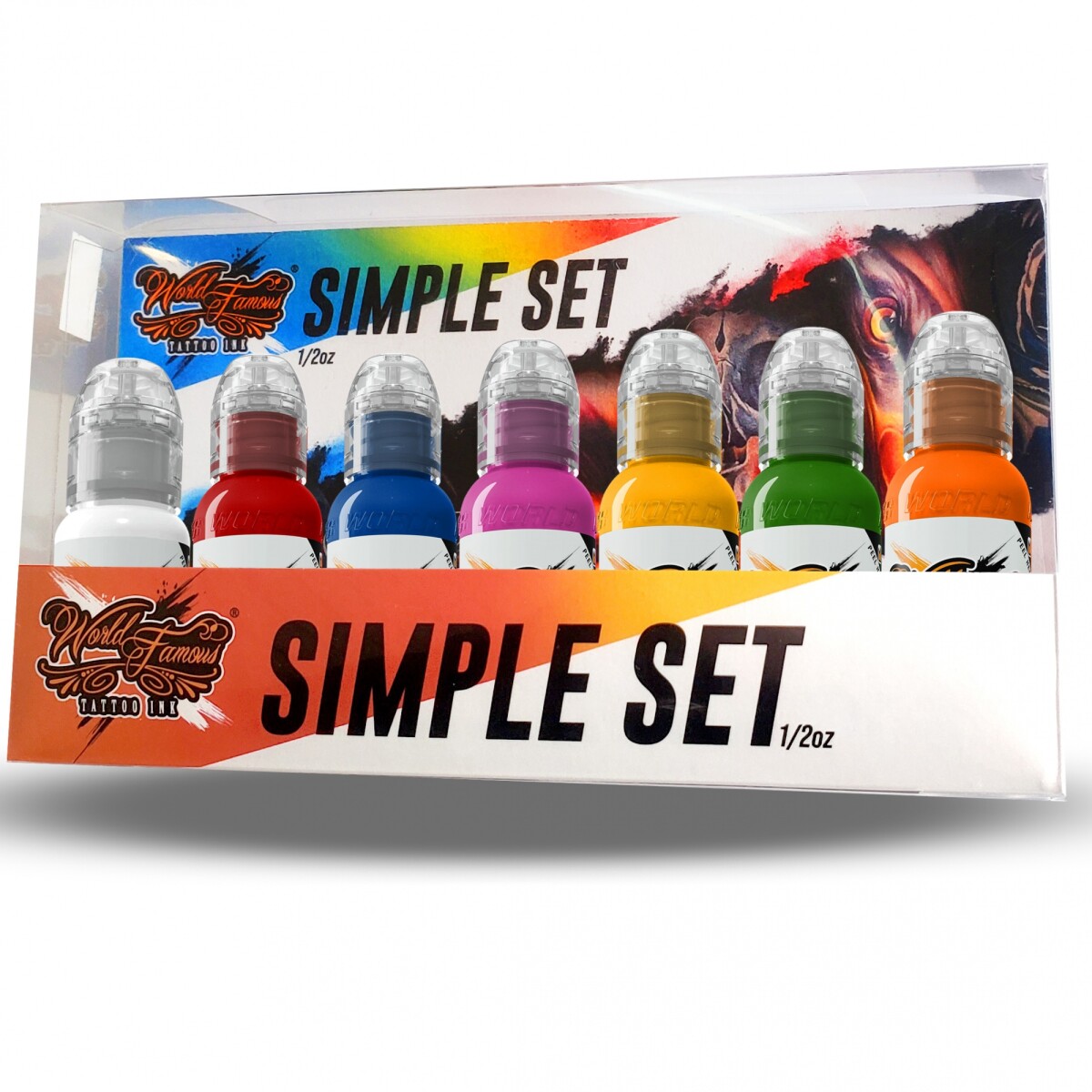 WF 7 COLORES 1/2oz SET - Wf 7 Colores 1/2oz Set 
