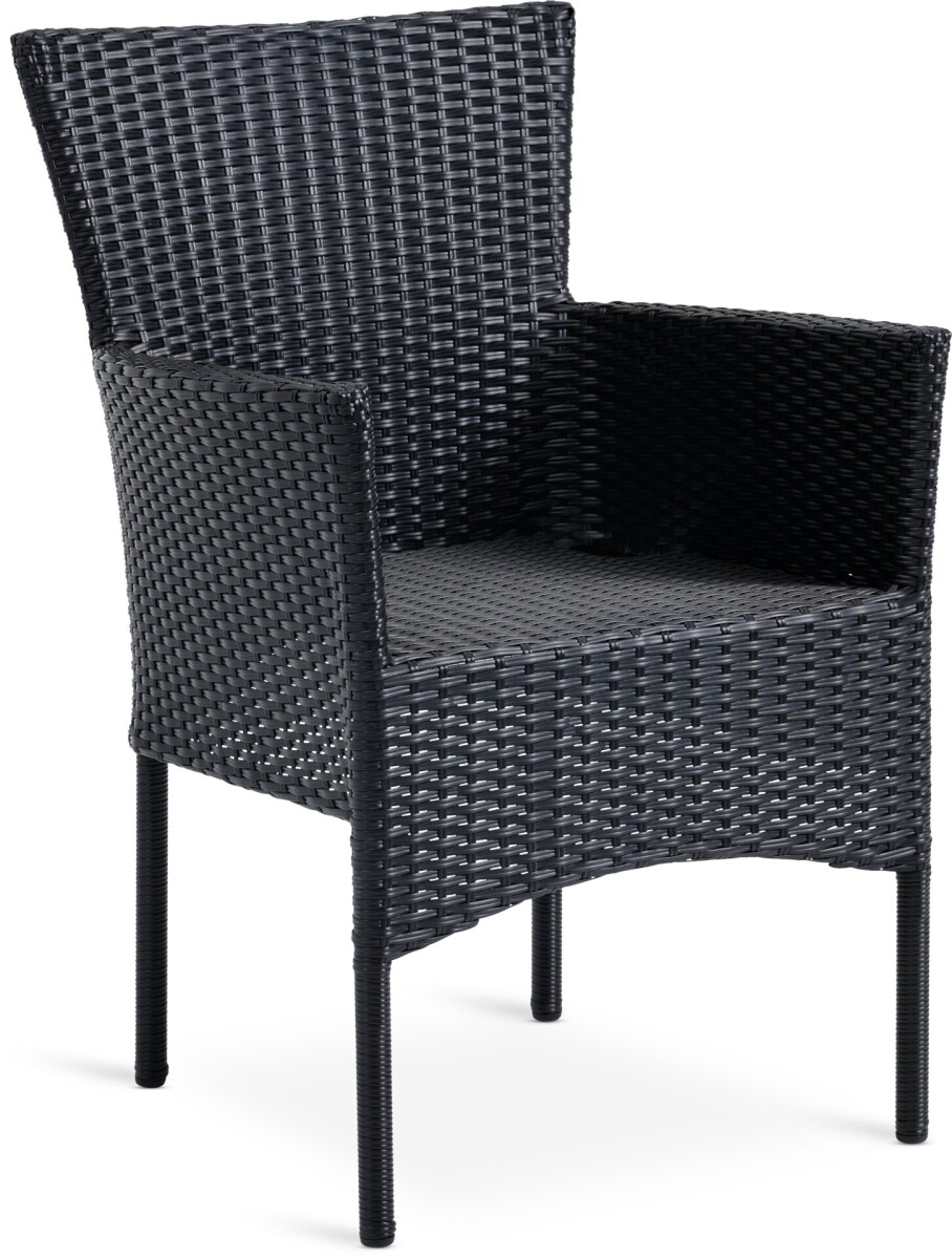 Silla apilable AIDT negro - Negro 