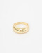 Anillos Chicos Metal Anillo Metal Bold - Dorado