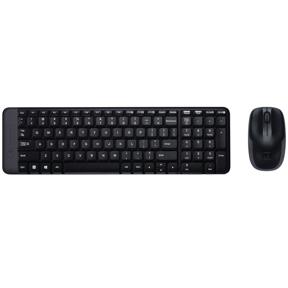 COMBO TECLADO + MOUSE LOGITECH MK220 INALÁMBRICO Negro