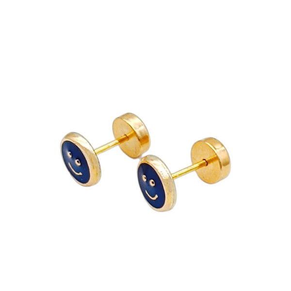 Abridores Caritas-Oro Bajo-Resina azul-AB8002 Sinpiedra
