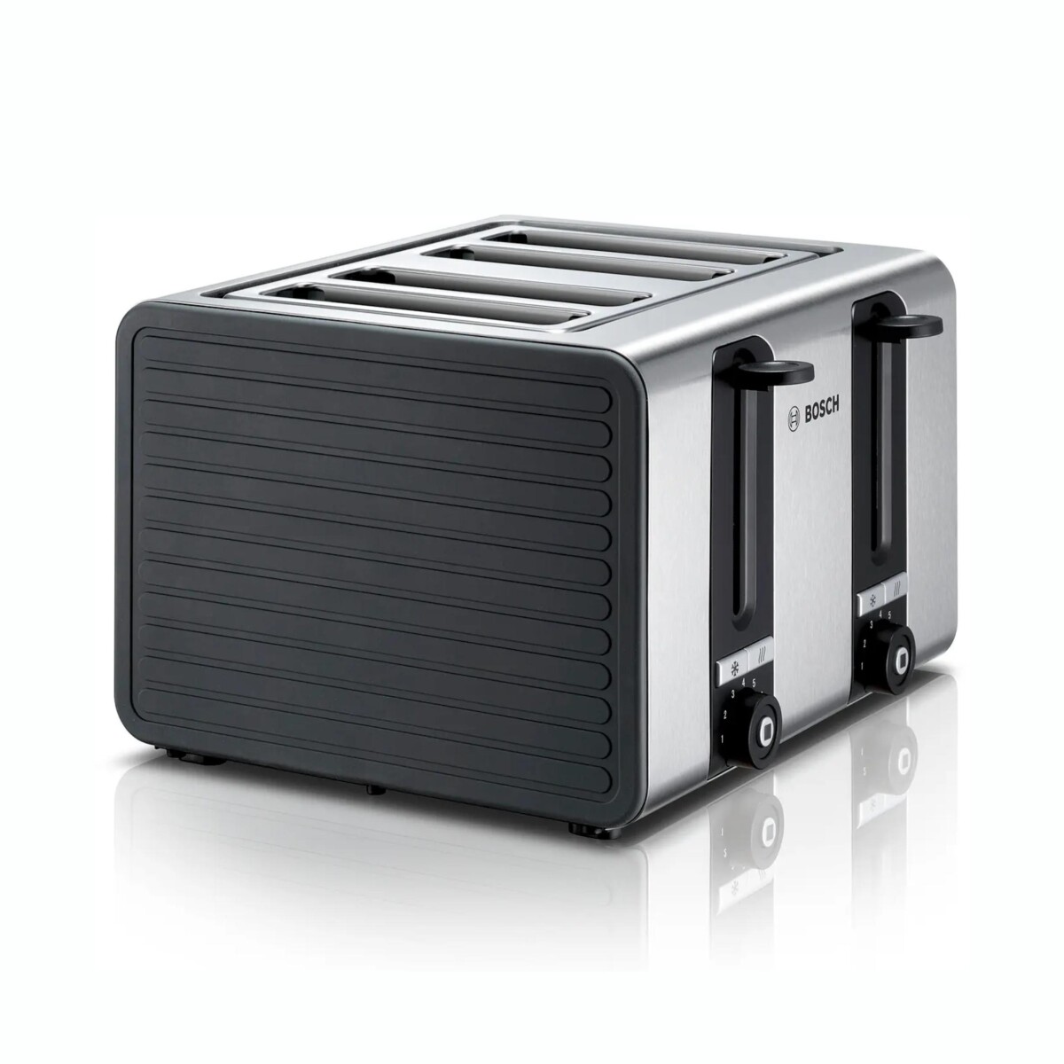 Tostadora BOSCH TAT7S45 1800W 4 Rebanadas Acero Inoxidable 