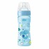 Biberon 250ml silicona benessere CHICCO celeste