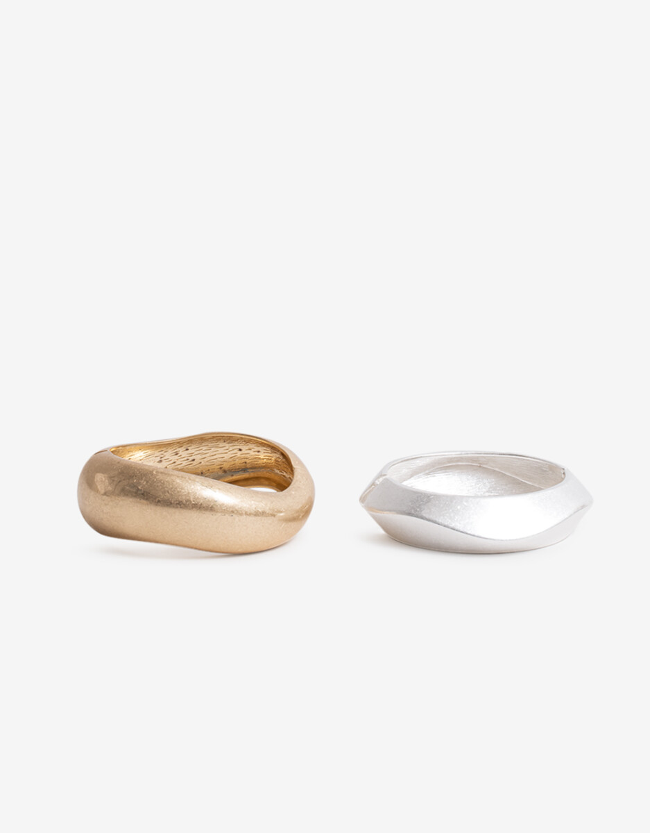 Set De Brazaletes Metal 