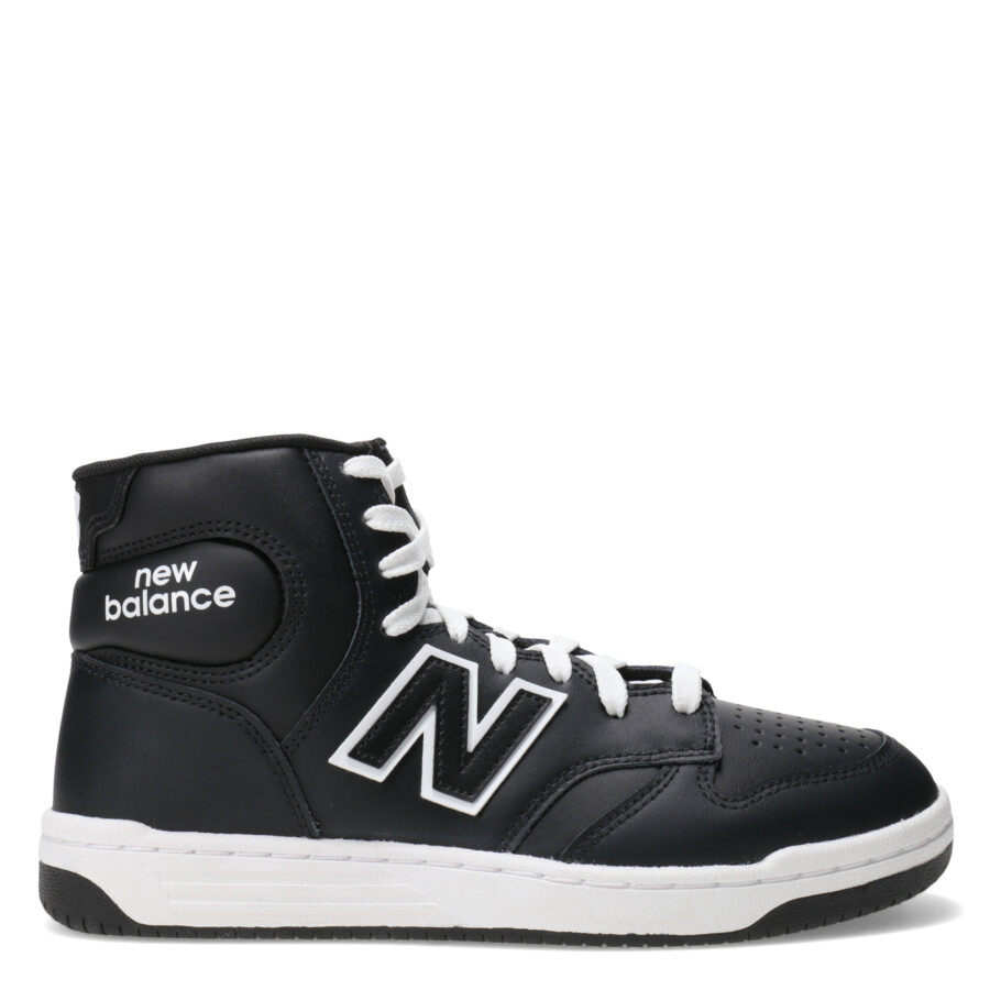 Championes de Hombre New Balance 480 Negro - Blanco