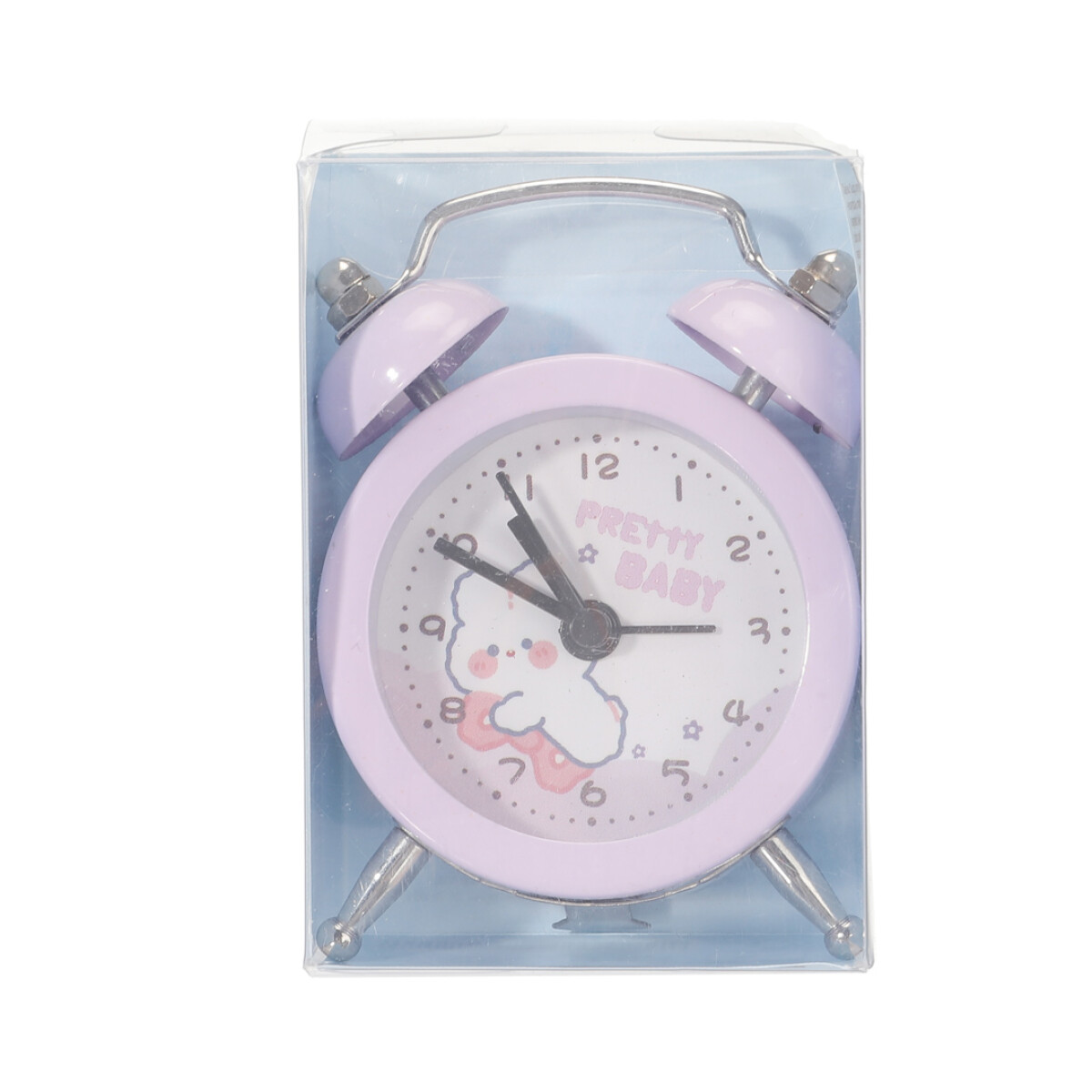 Reloj despertador MINI - violeta 