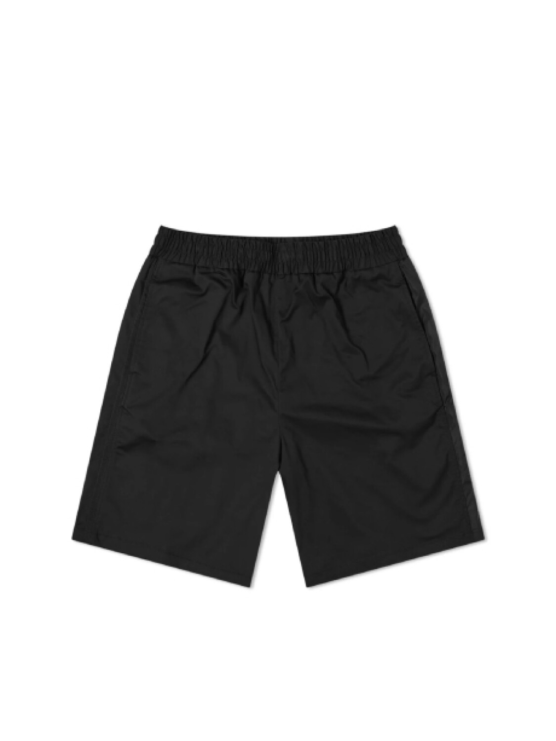 Moncler -Bermuda de agodón con cintura elastizada Negro