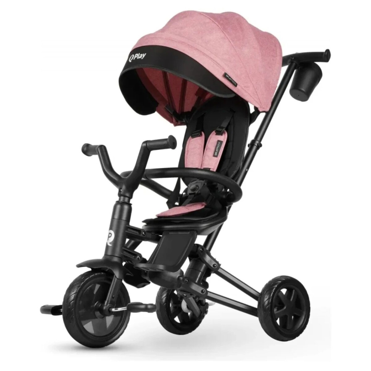 Triciclo Plegable NOVA NIELLO Qplay - Rosa 