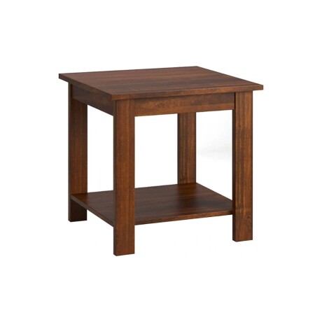 MESA DE LIVING LATERAL - ARRIME PINO MARRON AGATA NOGAL