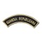 Parche bordado medialuna de brazo para uniforme de gala - Guardia Republicana Dorado