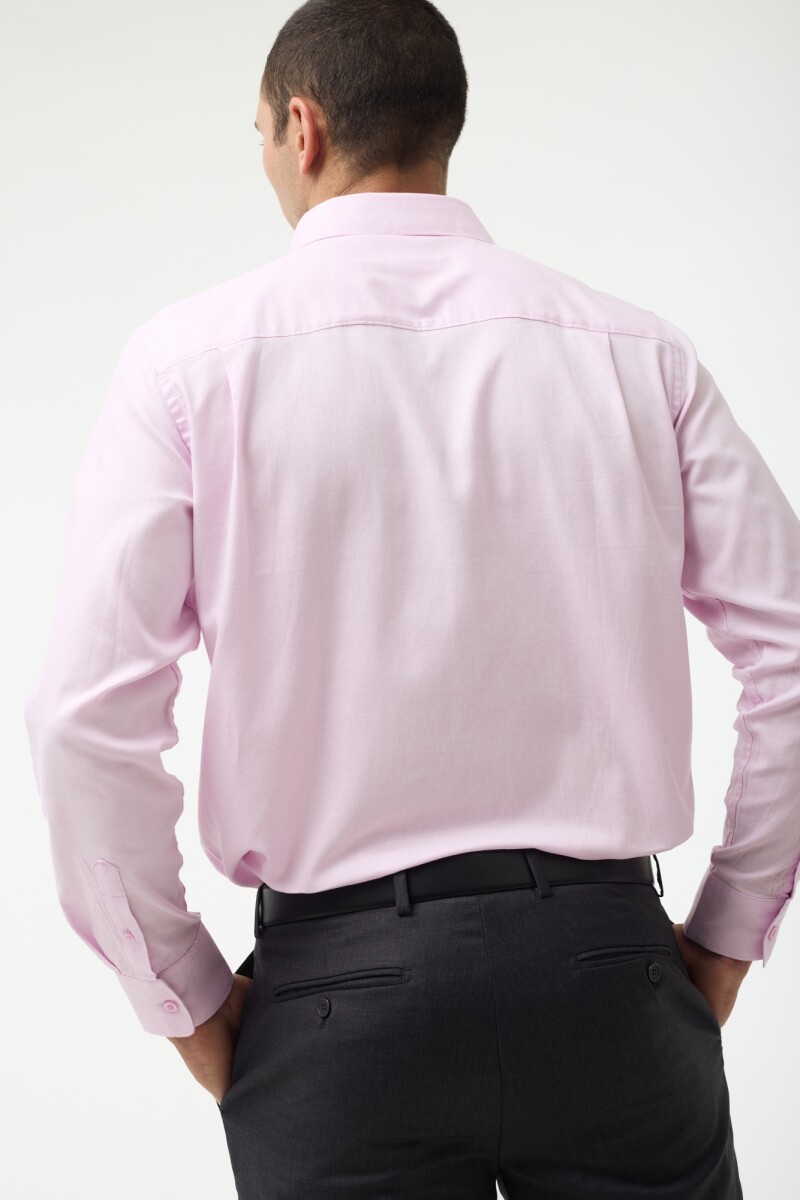 Camisa Dobby Algodón ROSADO
