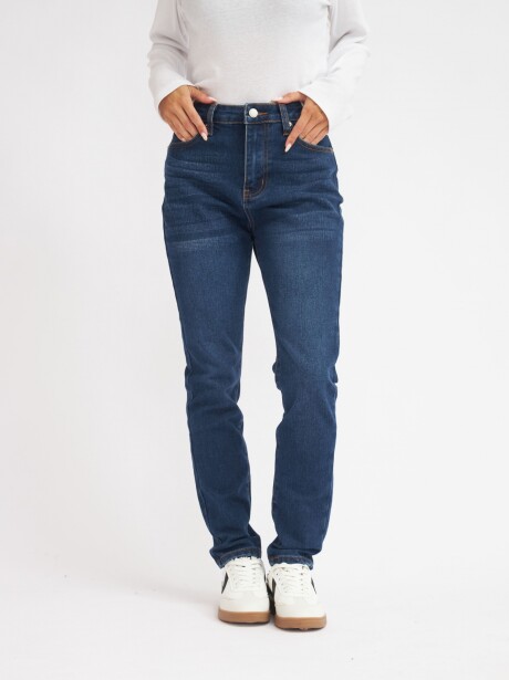JEAN TIRES AZUL OSCURO