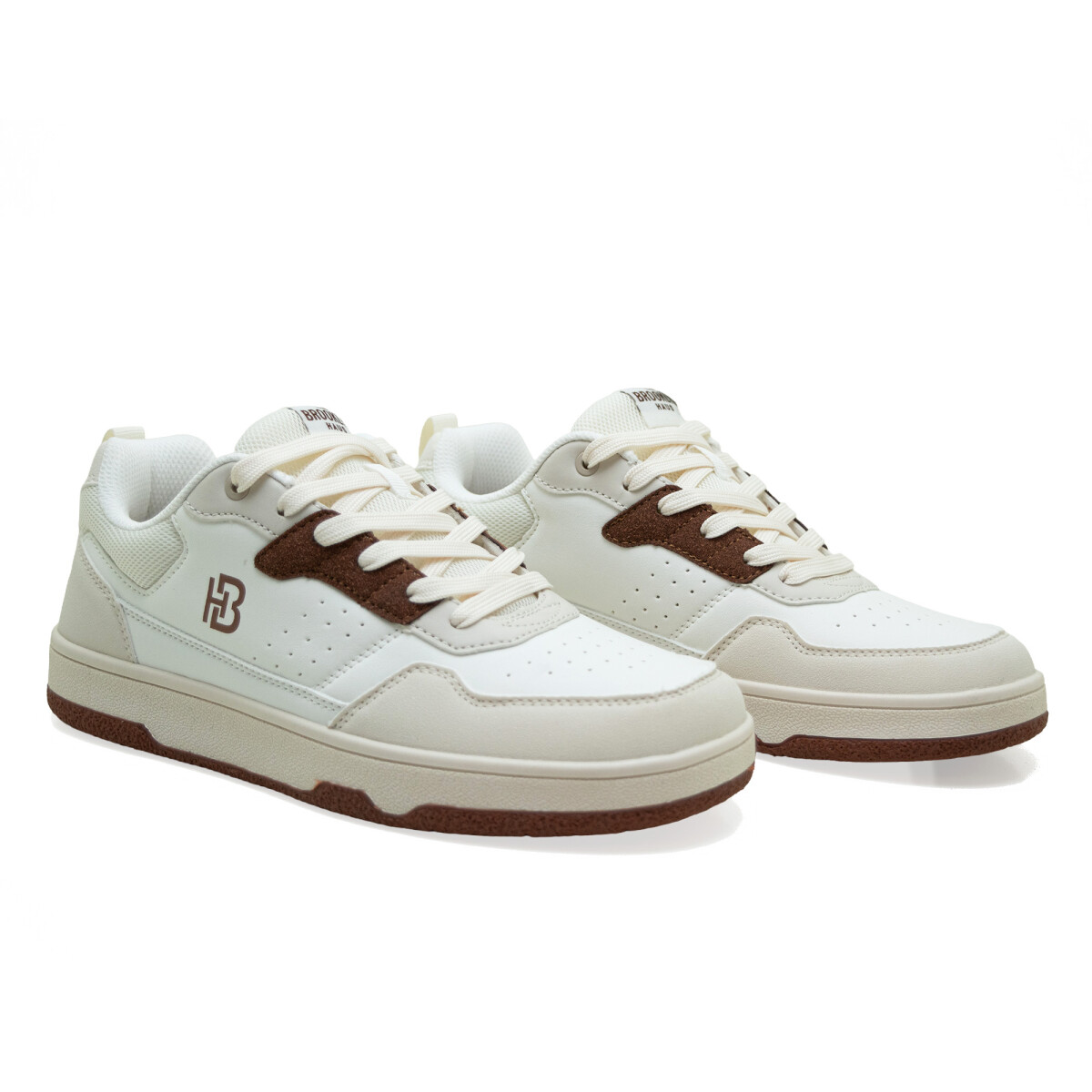 Championes The Brooklyn Haus MIAMI de Hombre - MIAMI - Beige-marron 