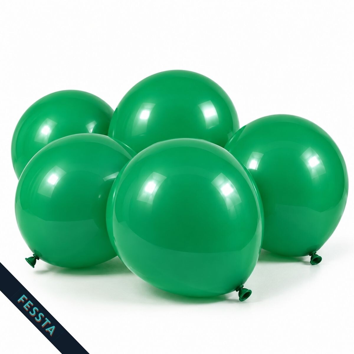 Globos Lisos x 50 Und / R12 - Verde 