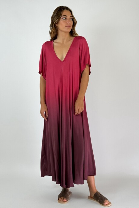 VESTIDO MORA Fucsia