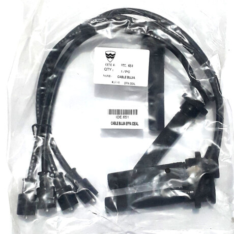 CABLE BUJIA EFFA JGO.IDEAL - CABLE BUJIA EFFA JGO.IDEAL -
