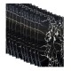 Set x10 placas autoadhesivas 30cm x 60cm x 2.2mm NEGRO VETEADO
