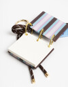 Llavero Llavero Cuaderno Con Cordon - Combinacion Multicolor