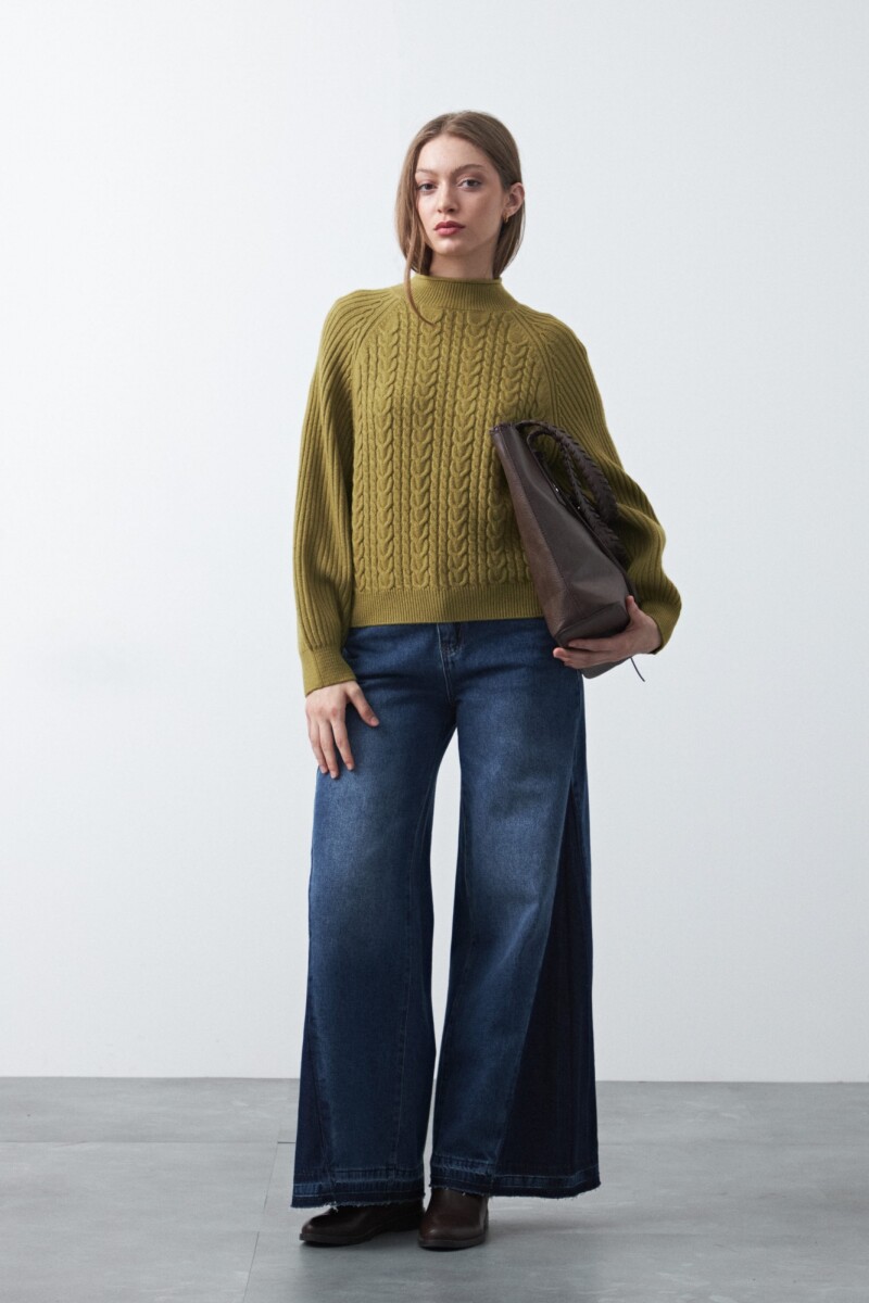 POLERA LUCERO Pistacho