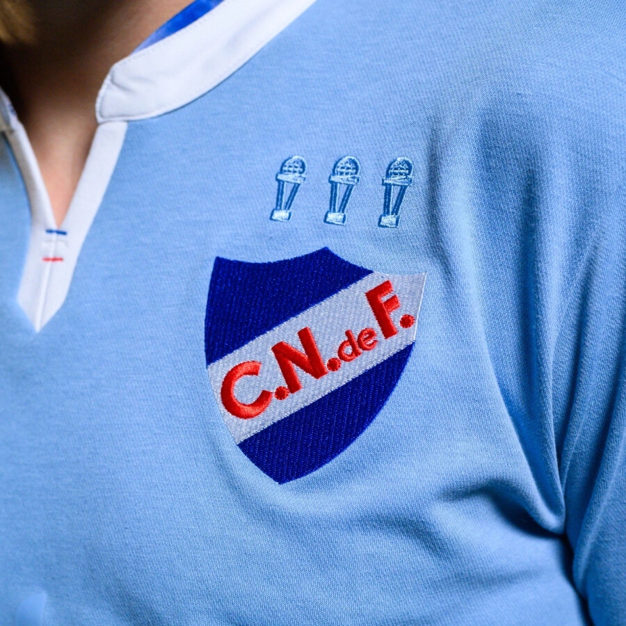 Camiseta de Hombre Umbro Nacional Away 3 Oficial 2024 Celeste